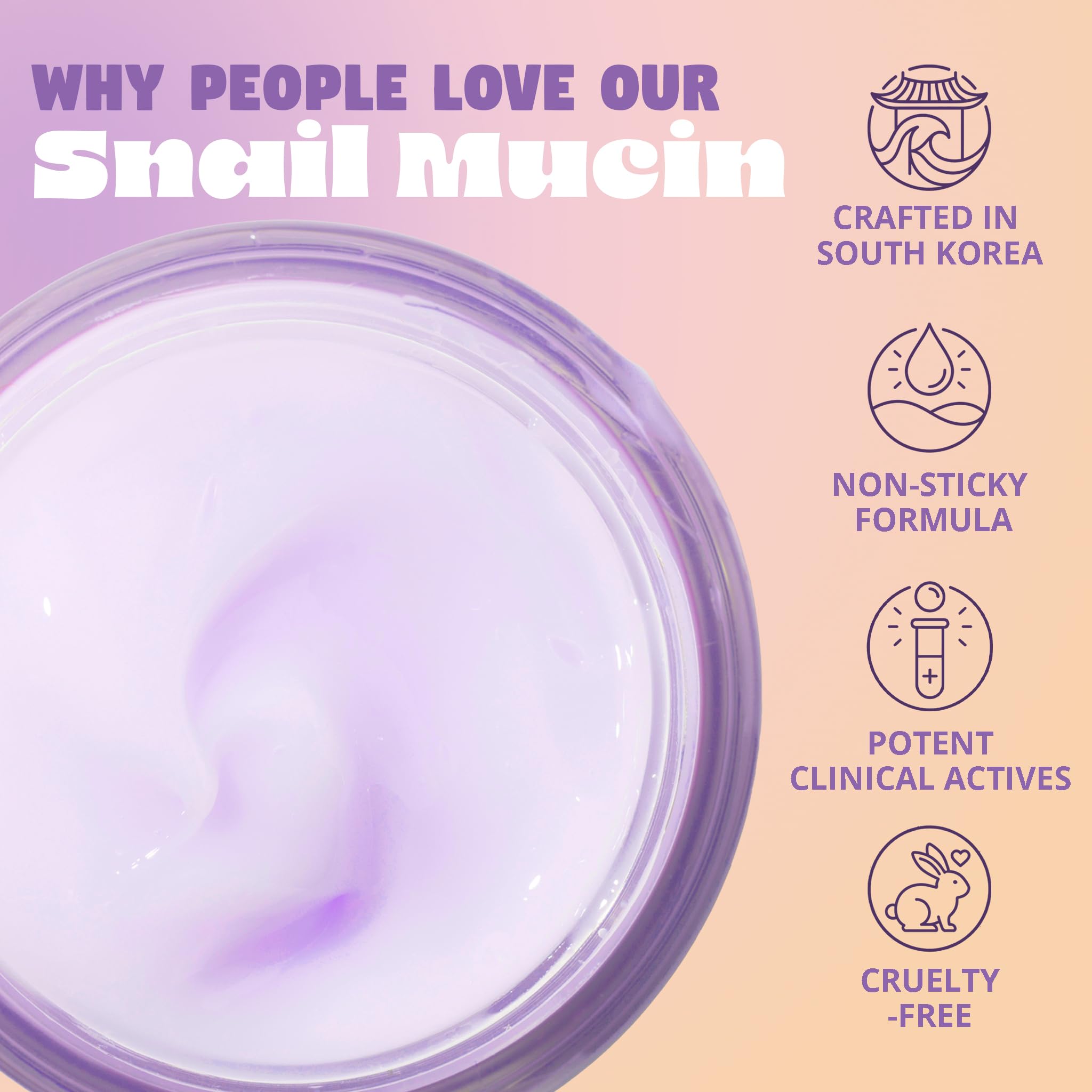 Amazon.com: Zen Dew Moon Milk Snail Mucin Moisturizer Gel Cream