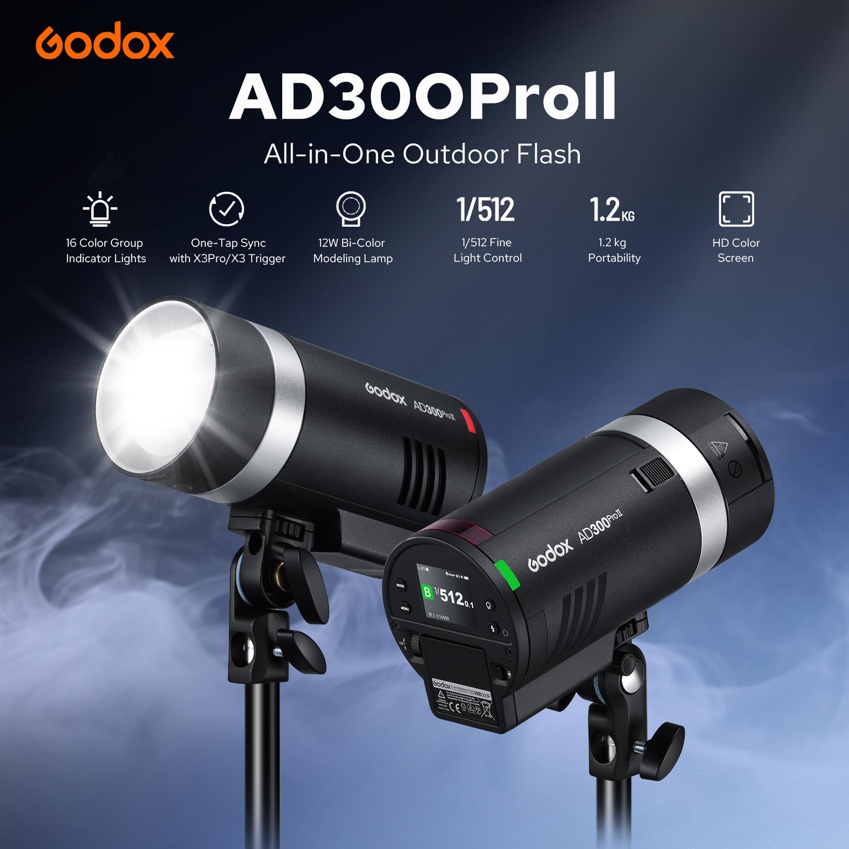 Amazon | 【GODOX正規代理店】GODOX AD300ProII AD300Pro II