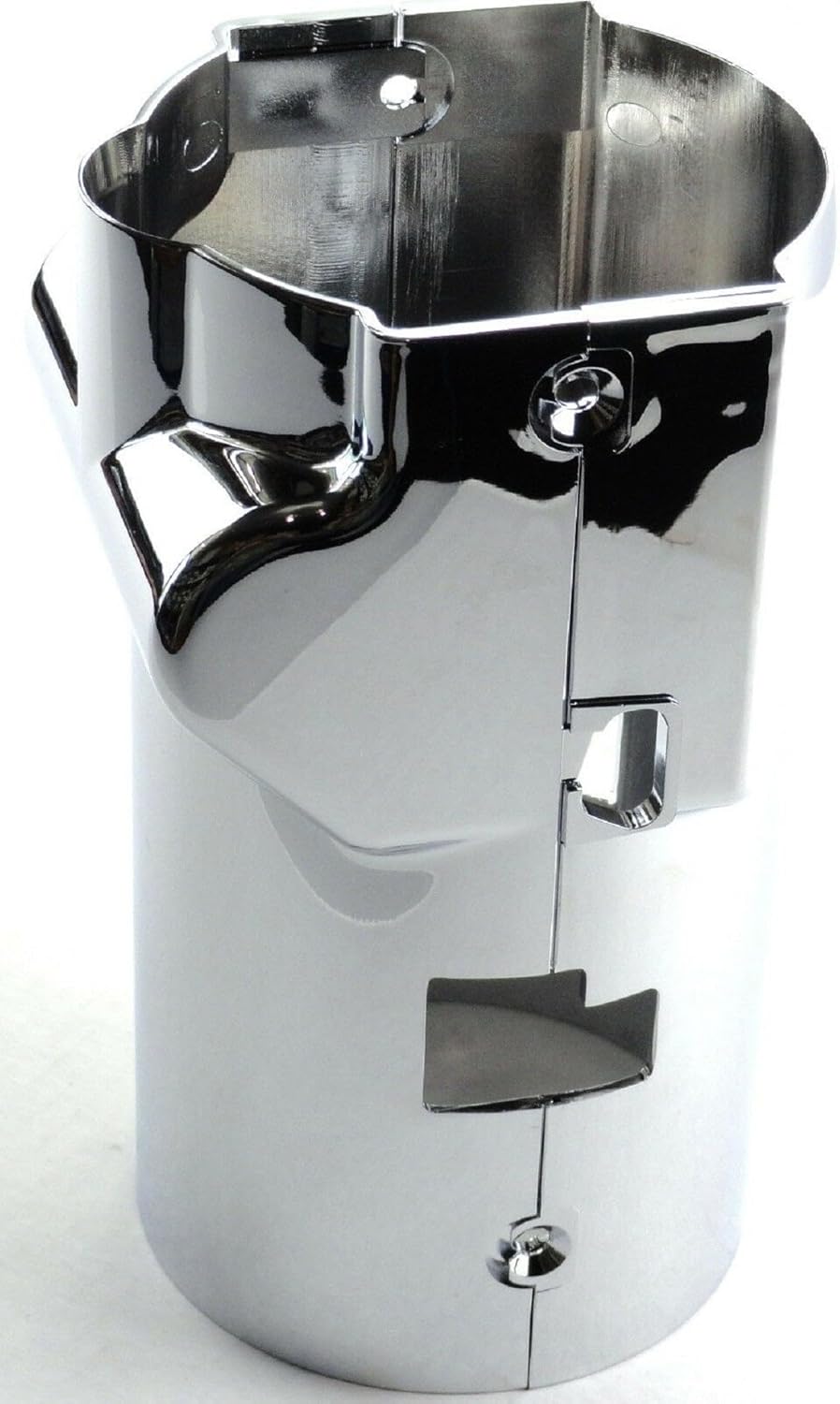 C2W Chrome Mid Steering Column Cover Round for Kenworth Peterbilt 1998-2002, Interior/Exterior Upgrade