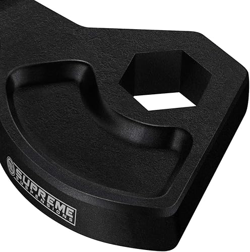 Miniatura 8 de Supreme Suspensions - Kit de elevación completa para Dodge Durango 4WD 1998-2003 llaves de torsión de elevación delantera ajustables de 1 a 3