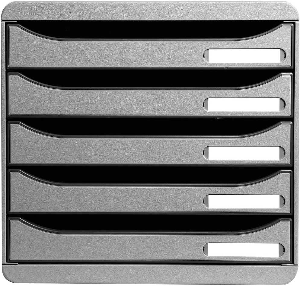 Big-Box Plus Office, 5 Drawers - Light Grey