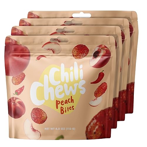 Chili Chews Bocaditos de caramelo dulces y picantes de gran sabor, aperitivos para todas las edades, la combinación perfecta de dulces y picantes,