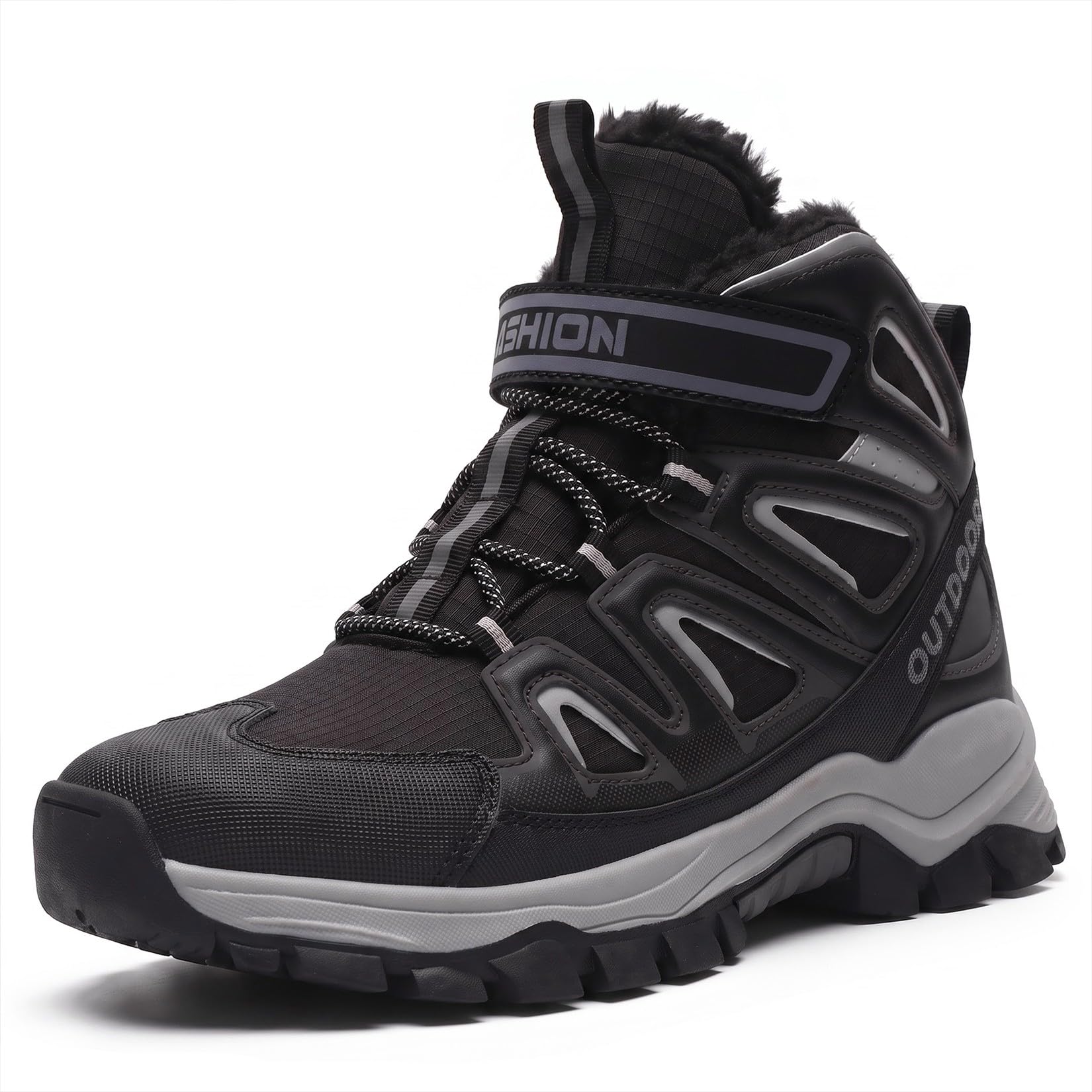 ELAPHURUS Kinder Witnerschuhe Jungen Winterstiefel Mädchen Gefüttert Wanderstiefel Herbst Schneestiefel