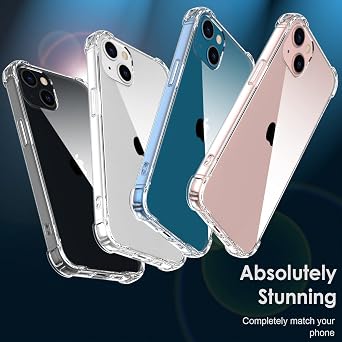 Custom Name & Number Crystal Clear Football Case for iPhone 17 Pro Max 16 15 Plus 14 13 Mini 12 11 Xs Max Xr SE3,with 4 Shockproof Corners Customized Transparent Case(Dallas)