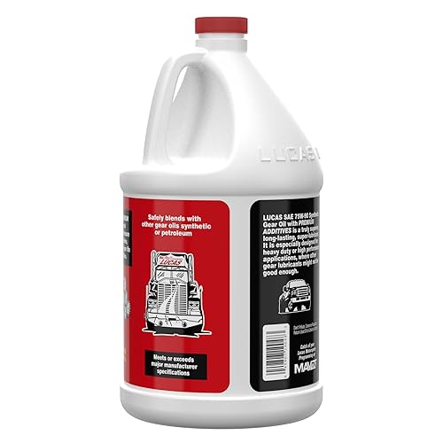 Miniatura 2 de Lucas Oil 10048 SAE 75W-90, lubricante sintético para transmisión y diferencial, 1 galón