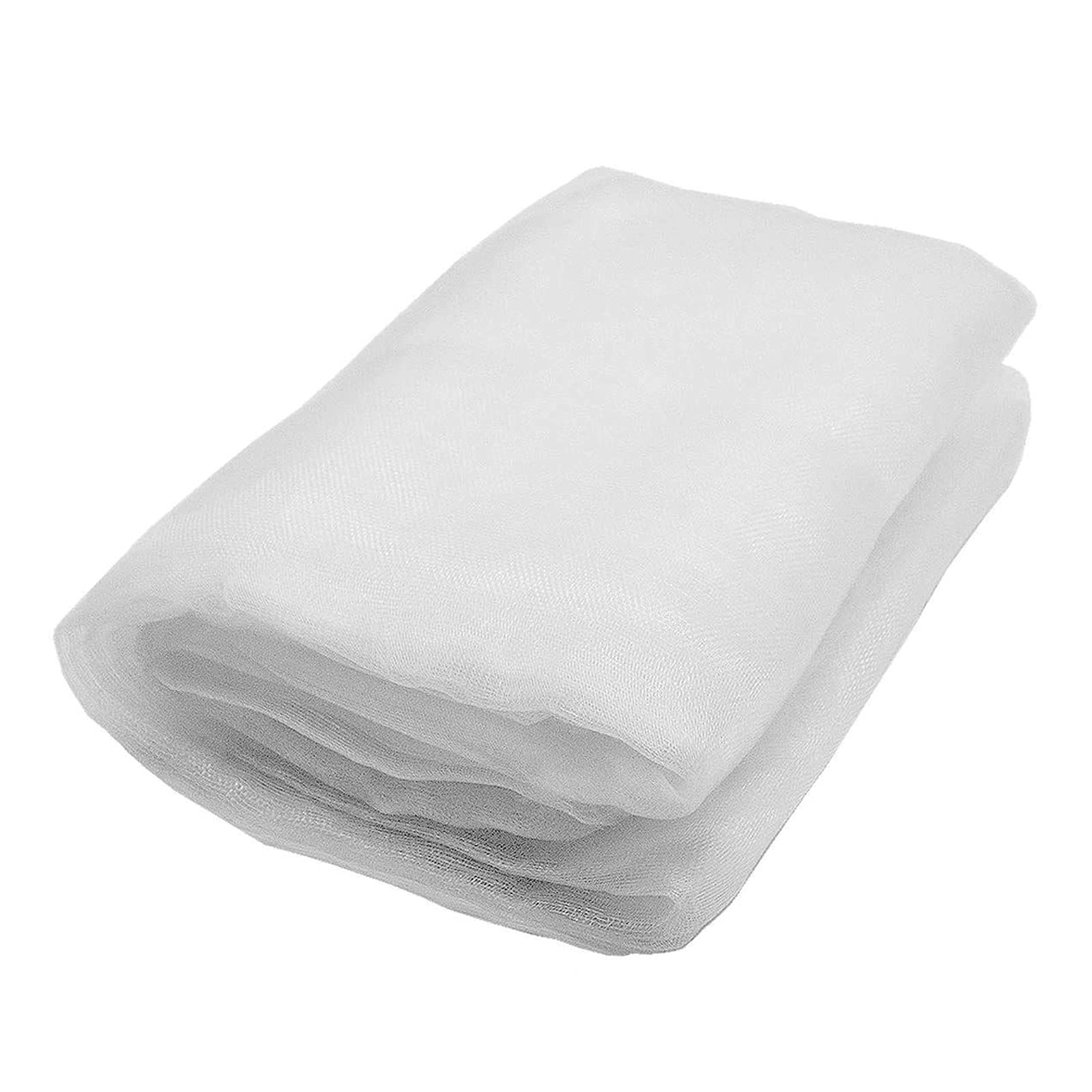 Nerissa 10 Meter Garden Netting Fine Mesh Insect Protection Net Anti-bird Net 2.5 * 10 m Grow Tunnel Net, Vegetable Plant Protect Netting for Fruits Flowers Crops Greenhouse Cold Winter Frost