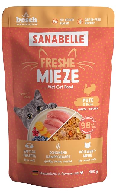 Sanabelle Freshe Mieze - Pavo y Pollo