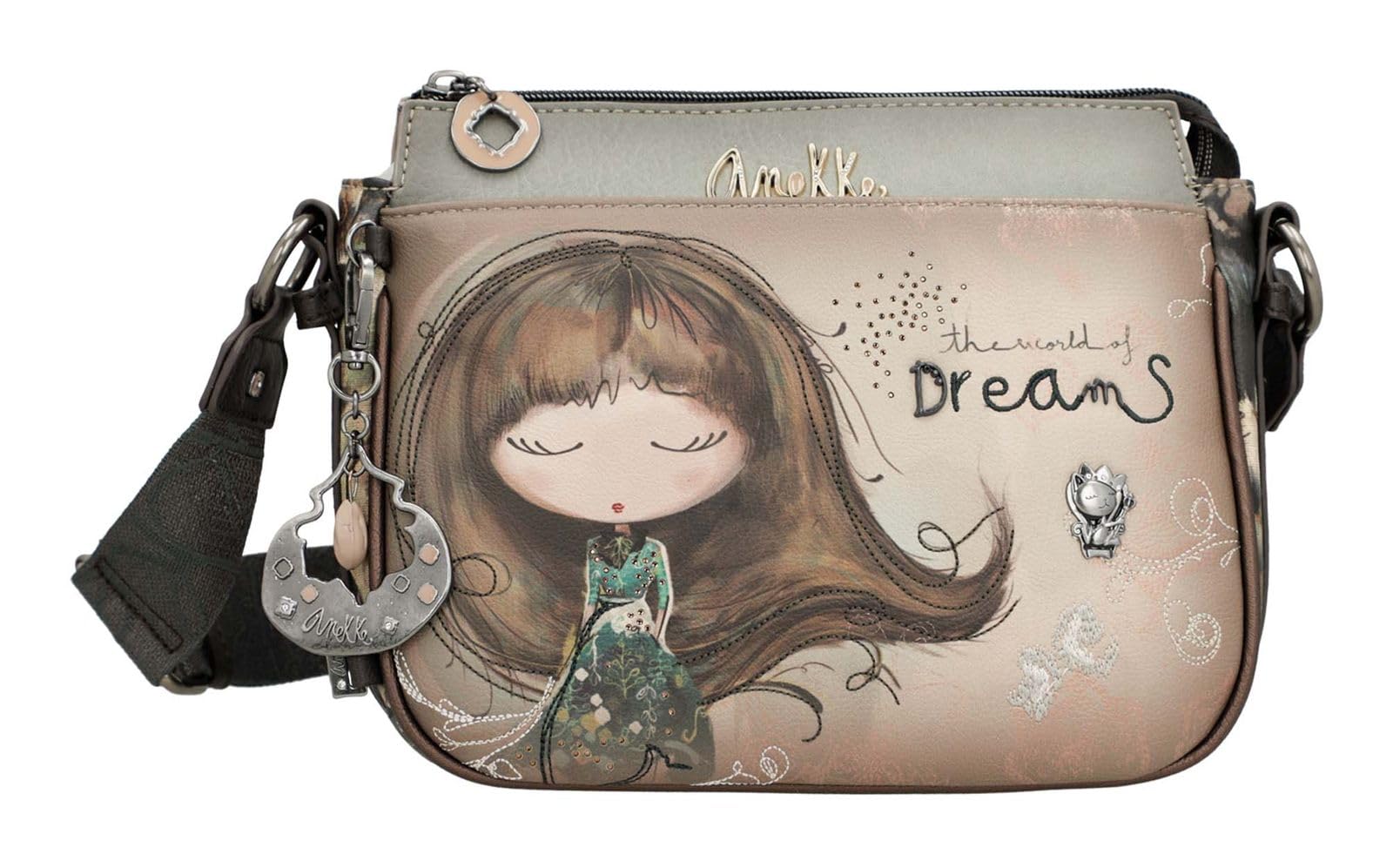 Anekke Torba na ramię Real Crossbody Bag wielokolorowa