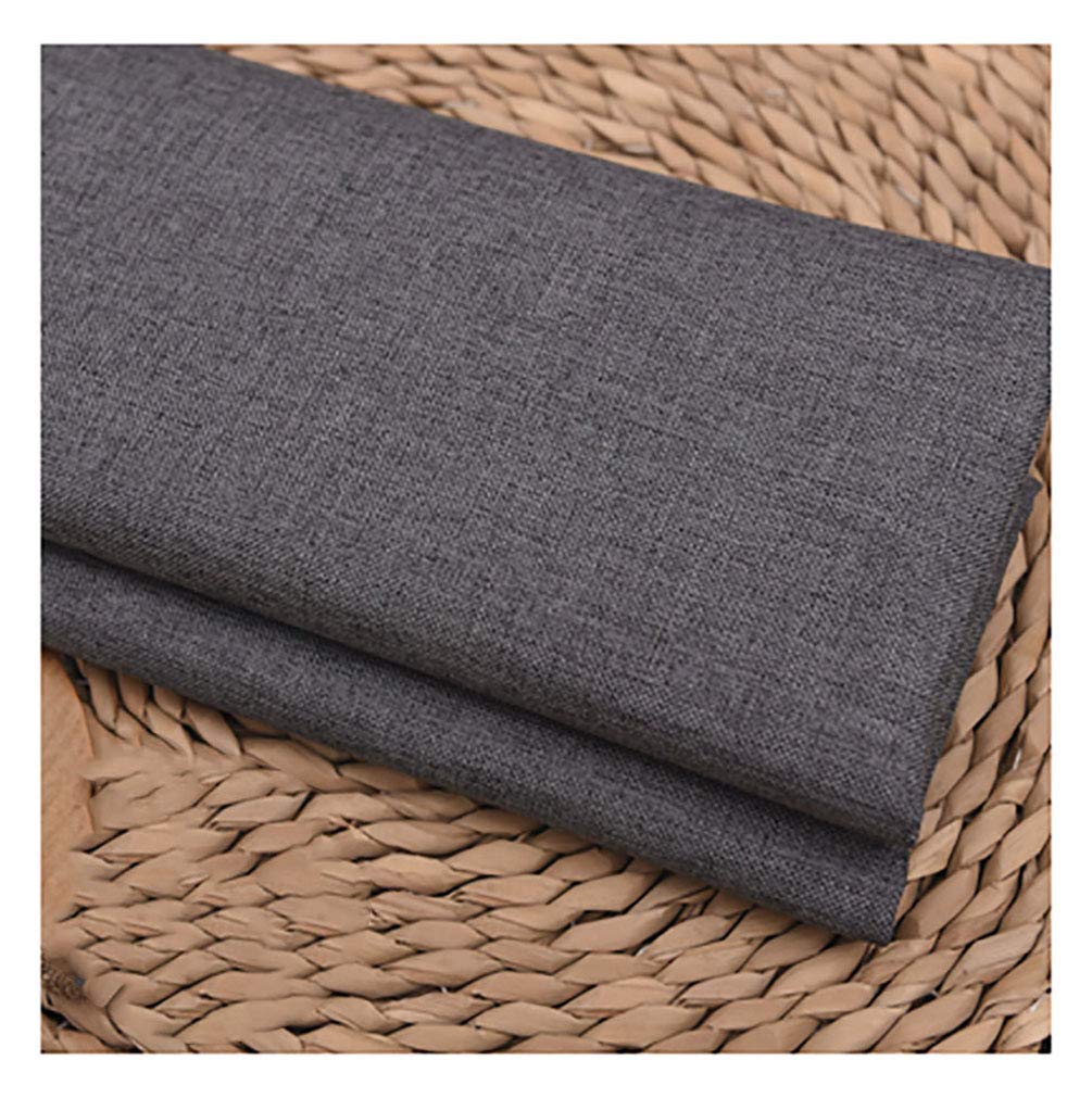 Tissu en lin naturel anti-effilochage pour travaux d'aiguille et nappe durable
