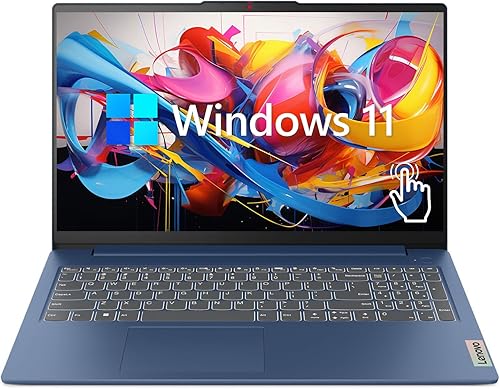 Lenovo IdeaPad 3 - Computadora portátil, pantalla táctil FHD de 15.6", Intel Core i5-1155G7, 16 GB de RAM, 256 GB SSD, cámara web, HDMI, Wi-Fi 6,