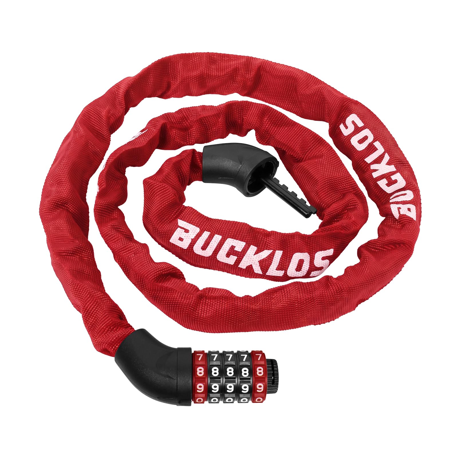 AEYINO Combination Bike Lock 1.5m/5FT Bicycle Lock with Hardened Chain