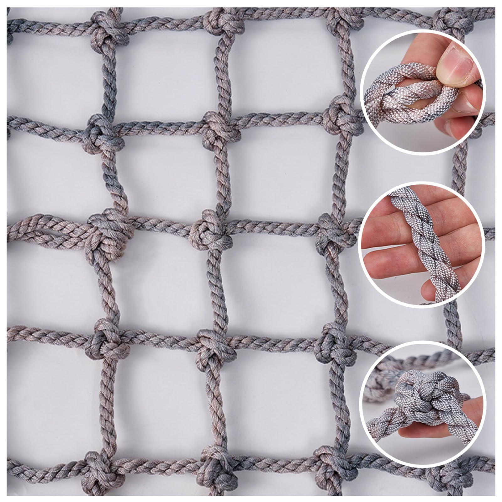 Filet d'escalade extérieur haute résistance en polyamide antichute pour enfant