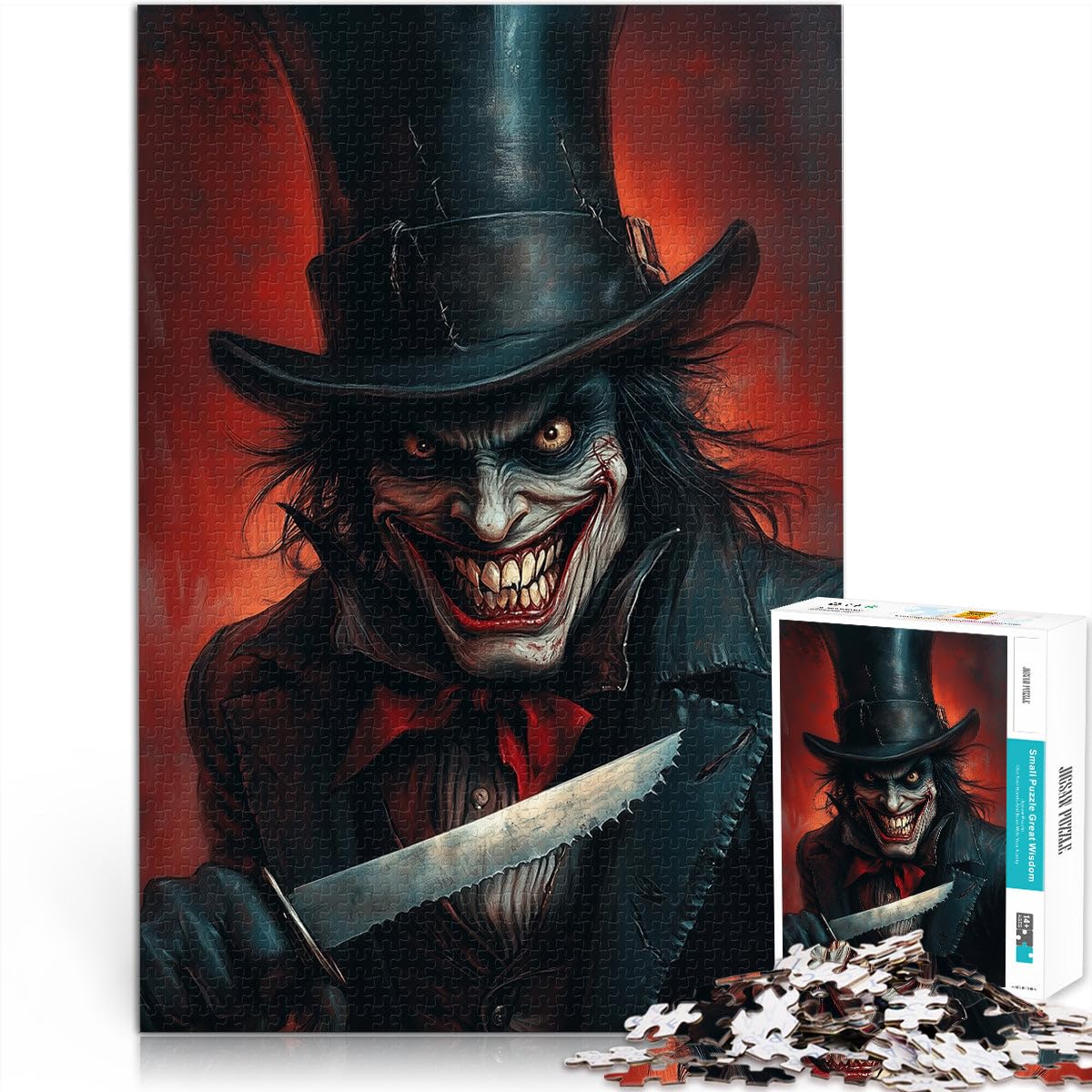 puzzles for adults 2000 pieces Evil killer Made of cardboard，for age 14 years and over Play toys deal as gifts for the whole family 。size：70x100cm/27.5x39.3inch