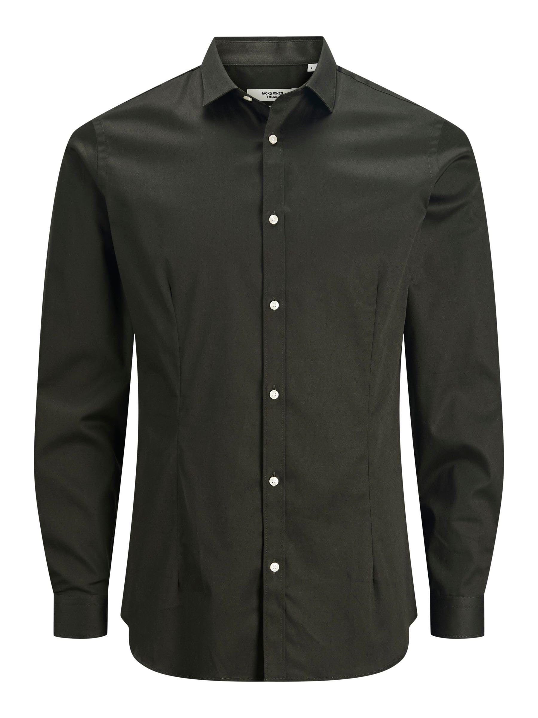 JACK & JONES Męska koszulka Jprblaparma L/S Noos, rodzynka, M