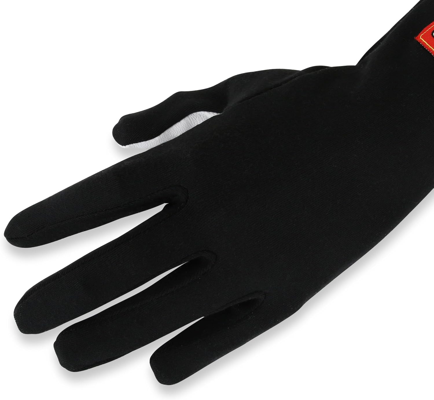 RaceQuip RQP 350003 RQP 350 Series Driving Gloves 1-Layer Black/White Medium