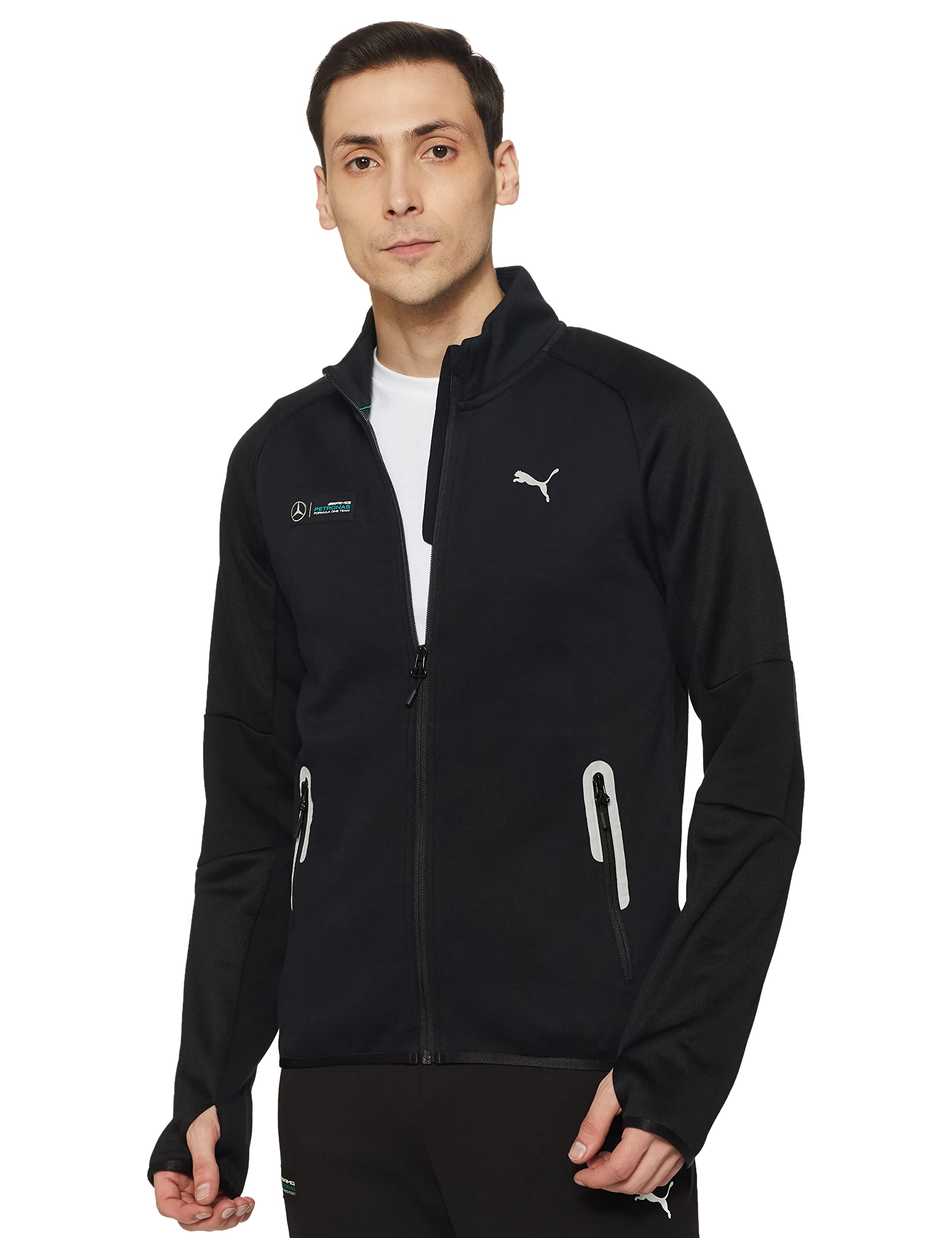 PUMA Men's Mamgp Sweat Jacket.black OUTERWEAR