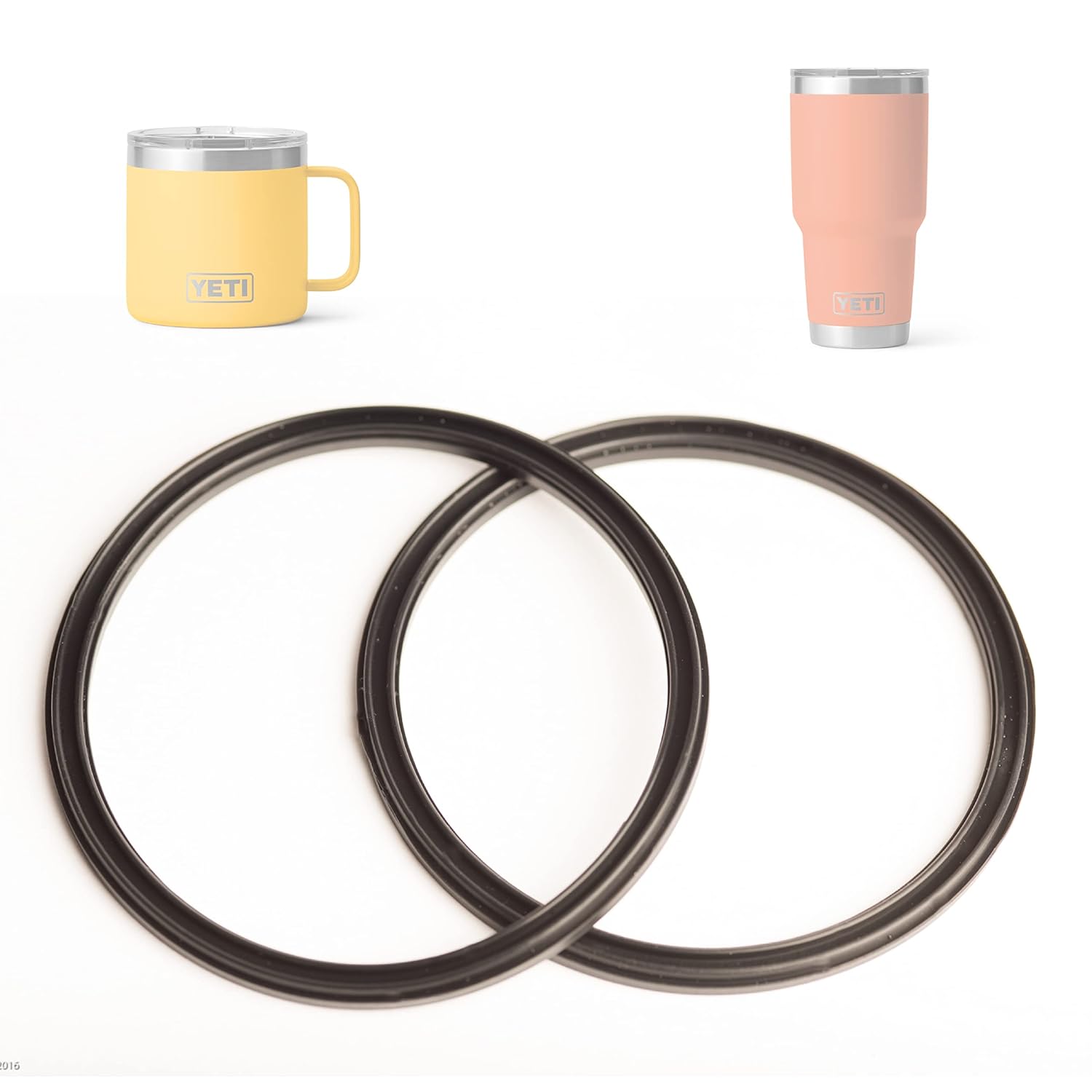 2 Pack New OEM Replacement Rubber Lid Seals for 14 or 30