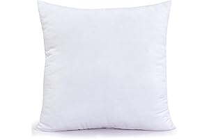 Plush and Supportive 17 by 17 Pillow Insert
