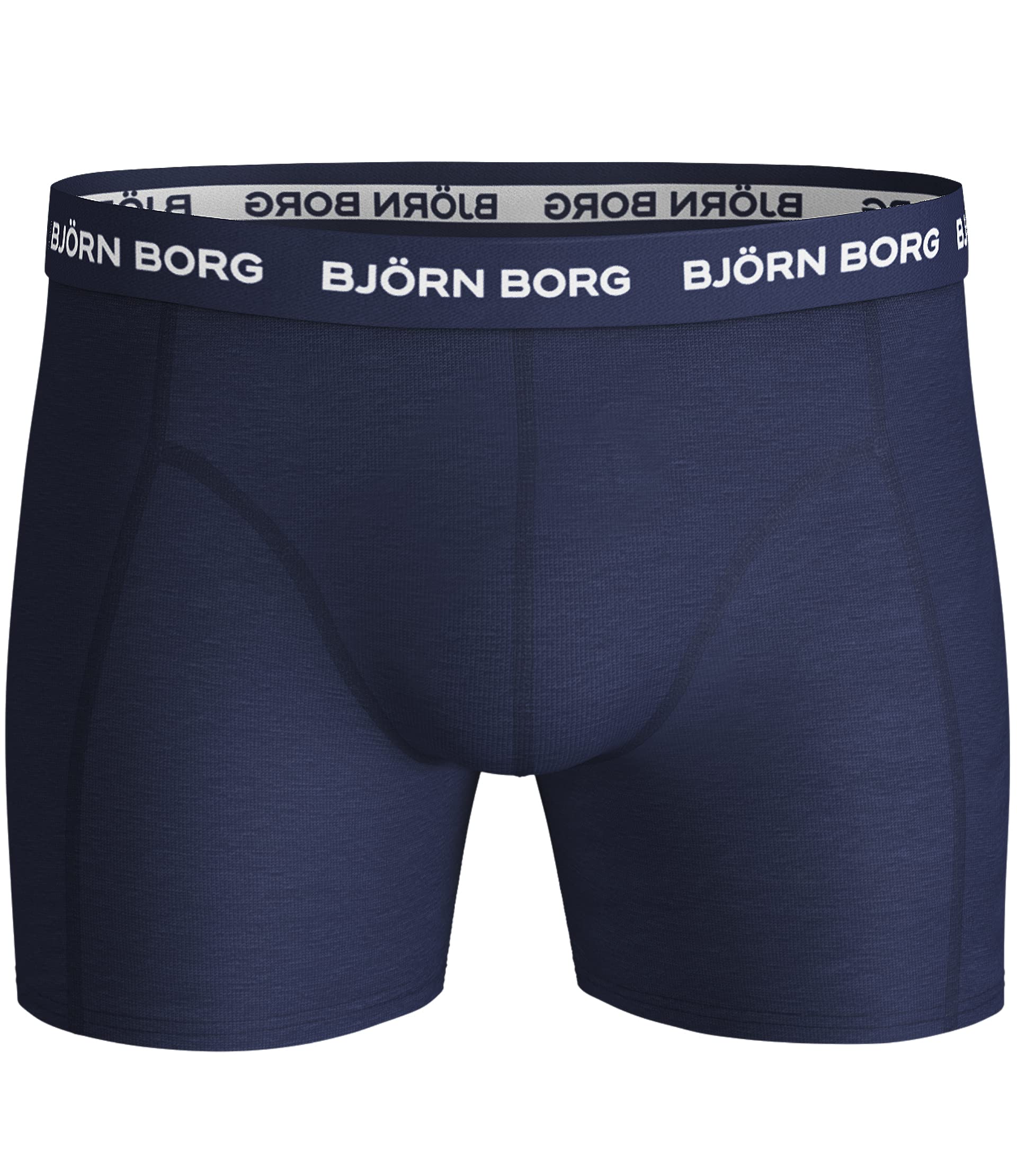 Björn Borg Herren Boxershorts 5er Pack - Pants, Cotton Stretch, Logobund