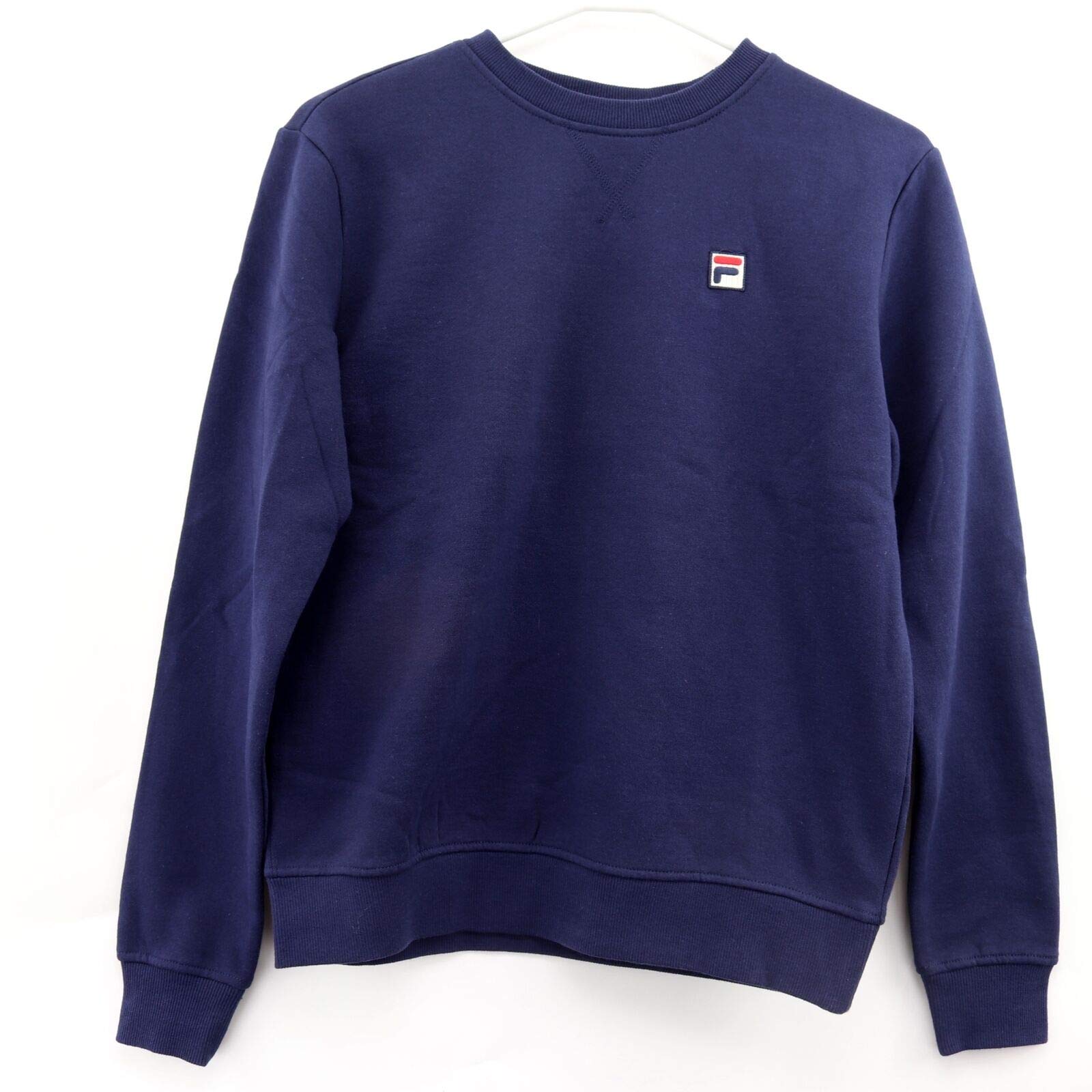 Fila Women's Navy Michele Pullover Crewneck Sweatshirt