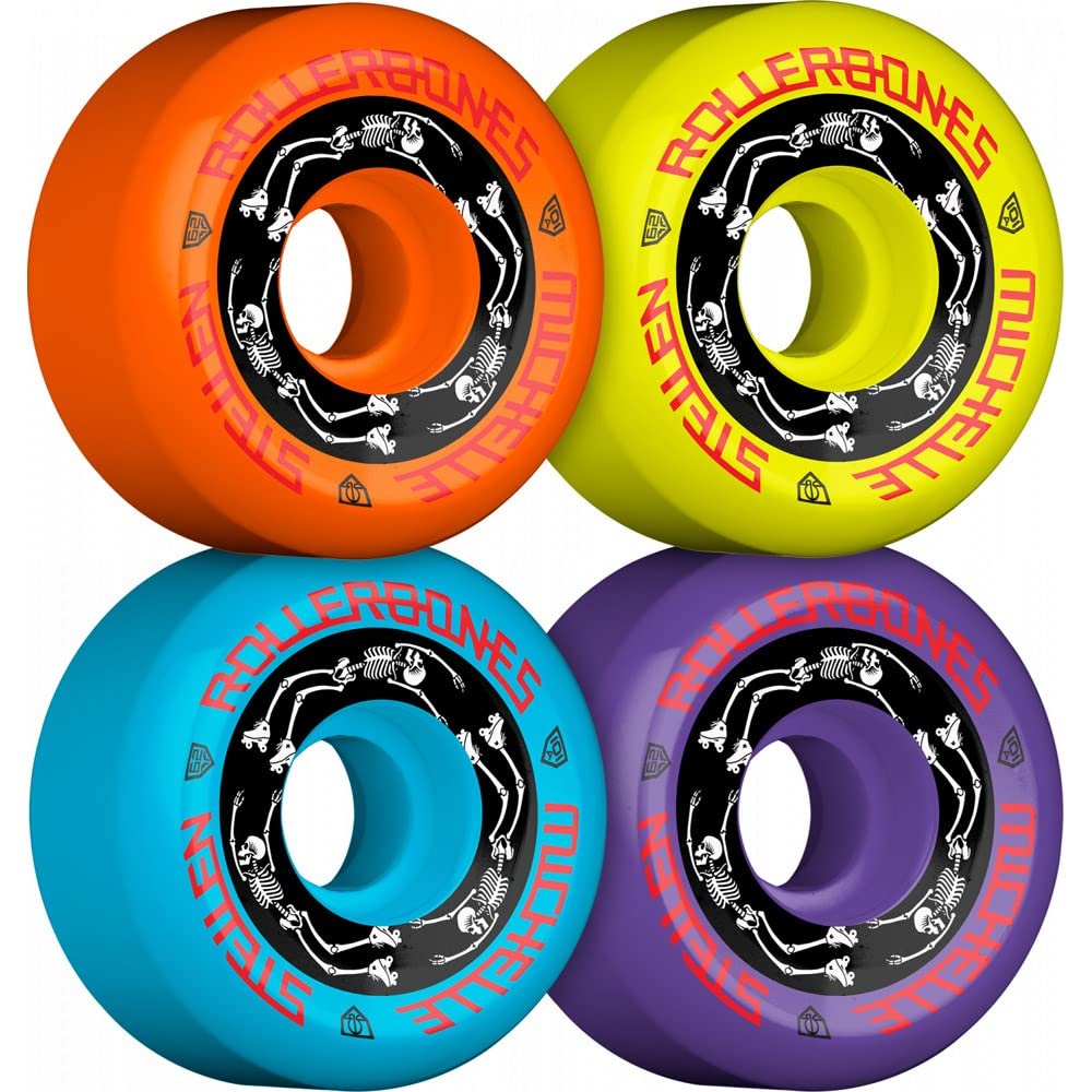 Estro Jen 101a 62mm Signature Roller Skate Wheels - 4 Pack