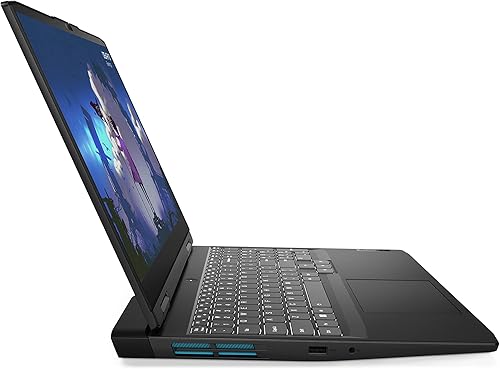 Vista 12 de Lenovo Ideapad 3i Gaming - Pantalla FHD de 15.6 pulgadas - Intel Core i5-12500H - 8 GB de RAM DDR4 - SSD M.2 TLC de 512 GB - Gráficos NVIDIA GeForce
