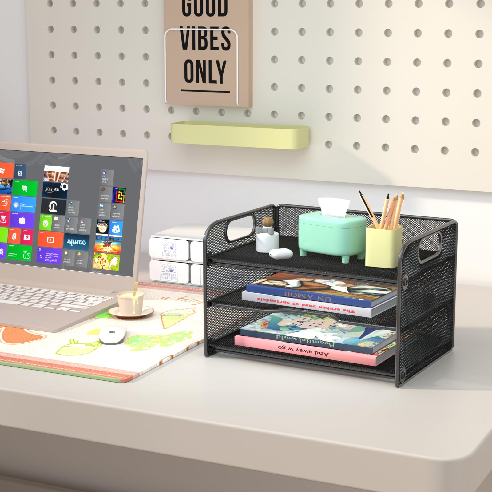 Samstar 3 Tier Letter Tray Paper Organizer