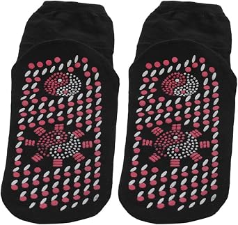 Black Heated Socks for Men Women Heated Socks Foot Warmers Winter Warm Thermo Sock for Skiing Hiking Camping Running Fishing