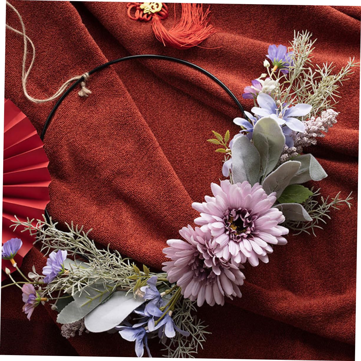 STOBAZA 3stücke Kreativer Türkranz Aus Künstlichen Blumen Für Hochzeiten Und Festlichkeiten Detailreich Und Realistisch Für Eingänge Und Wohnräume Dekorativ