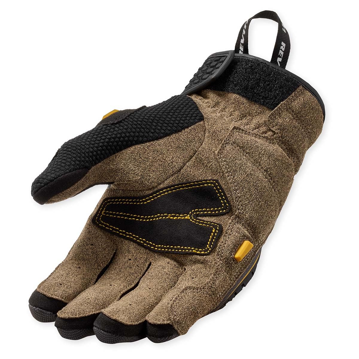 REV'IT! Revit Mangrove 2 Gants de moto, gris/rouge, S