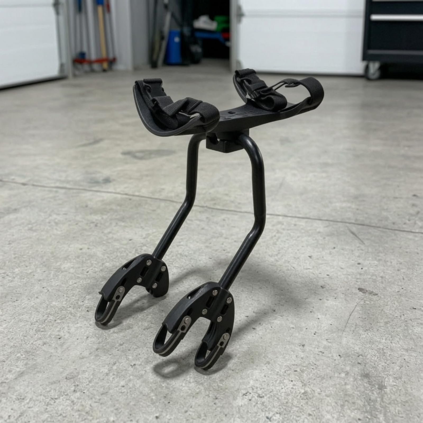 kowaku Portabultos Trasero de Bicicleta tín Par te Estable y Armazón Tubular Materiales Aluminio y Nailon para Ruedas 20-29 Pulgadas Adecuado para Entrenamientos Rutas Ocio