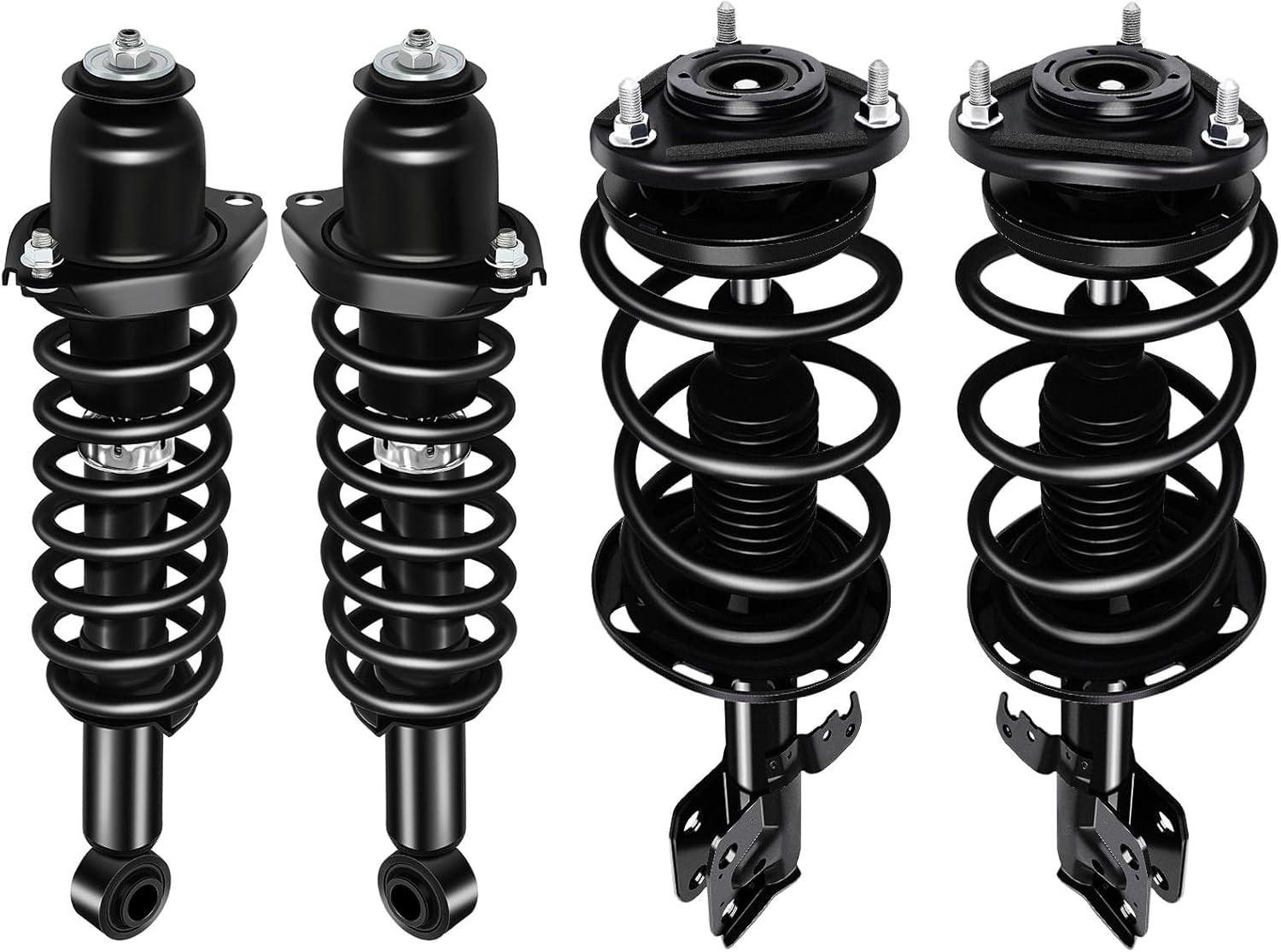Front & Rear Complete Struts & Coil Spring Assembly Compatible for Toyota for Corolla 2014-2019, Set of 4 Shocks & Struts Replace 172991L 172990