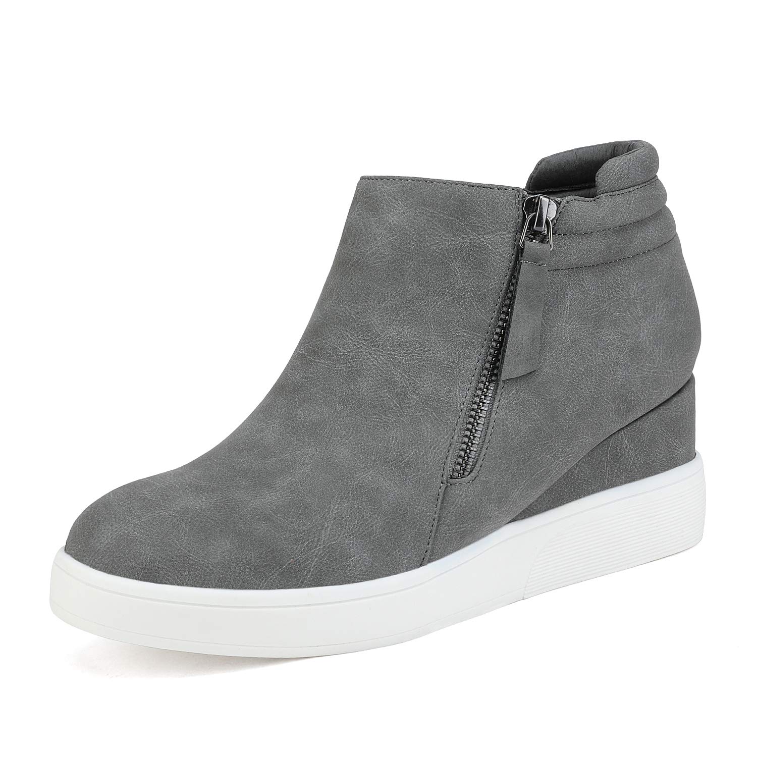 Women’S Fashion Ankle Boots Wedge Trainers