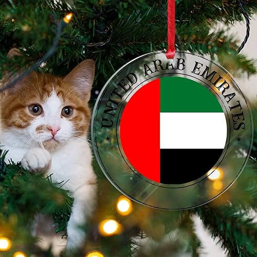 Vista 11 de Bandera de las Bahamas Adorno de árbol de Navidad para Navidad Bandera Nacional de Bahamas Decoración de árbol de Navidad Adorno colgante Adornos