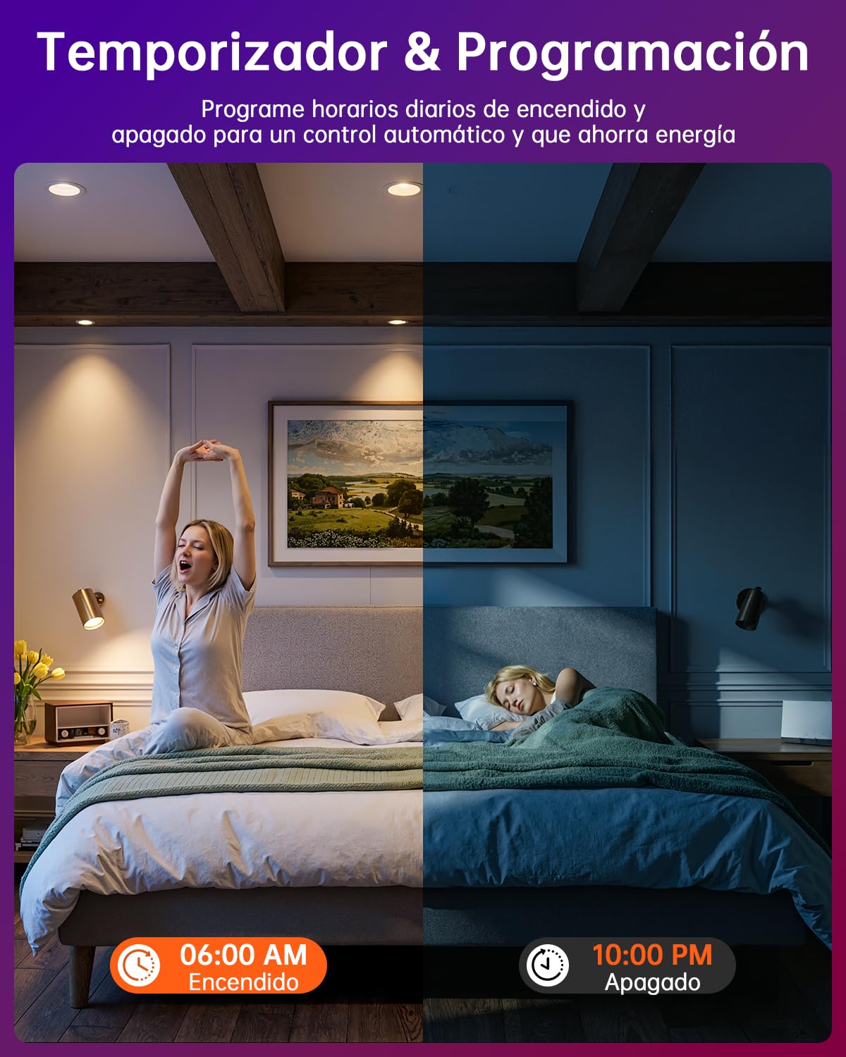YAYZA! Bombillas Gu10 LED Calido 5W 3000k, Regulable Focos Gu10 450 Lúmenes, RGB 12 Colores, 5 Modos, Control por inteligente mando, Para el Hogar, Bar (8 PCS)