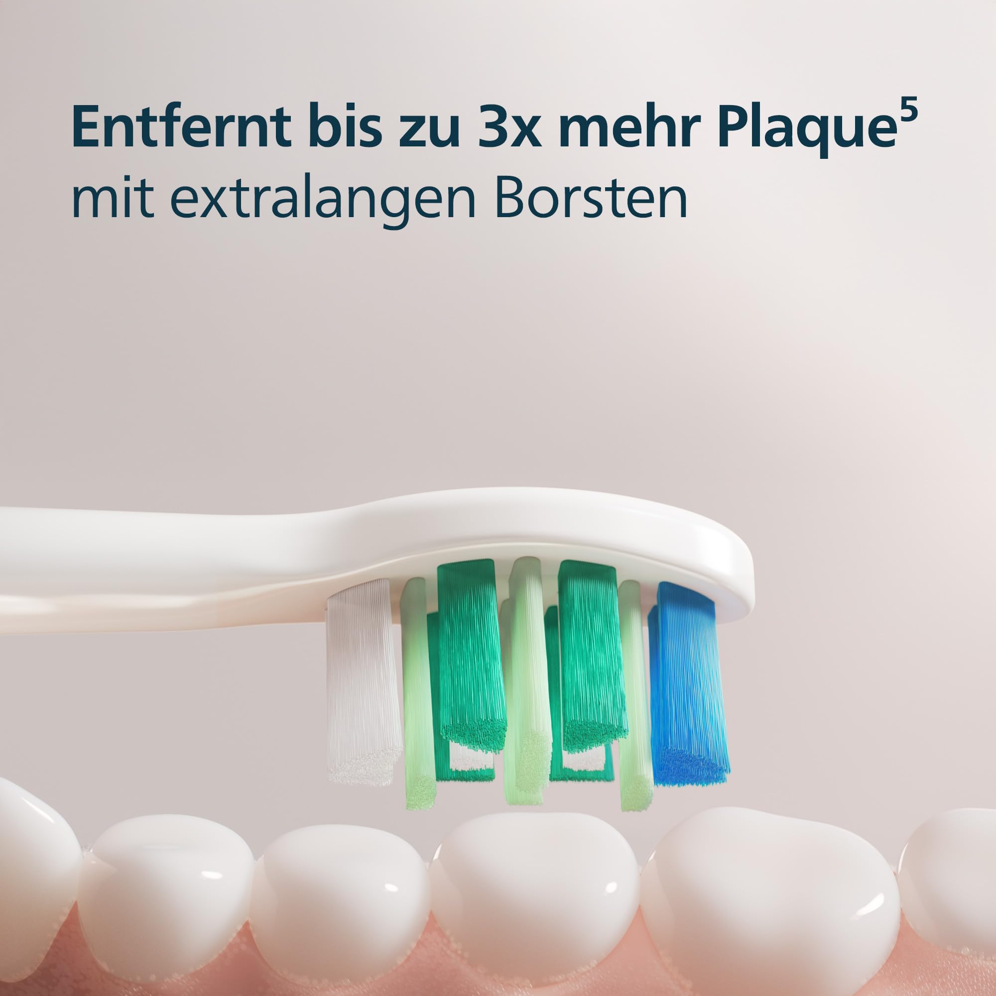 Philips Sonicare InterCare Original-Ersatzbürstenköpfe HX9008/87 8er-Pack Weiß