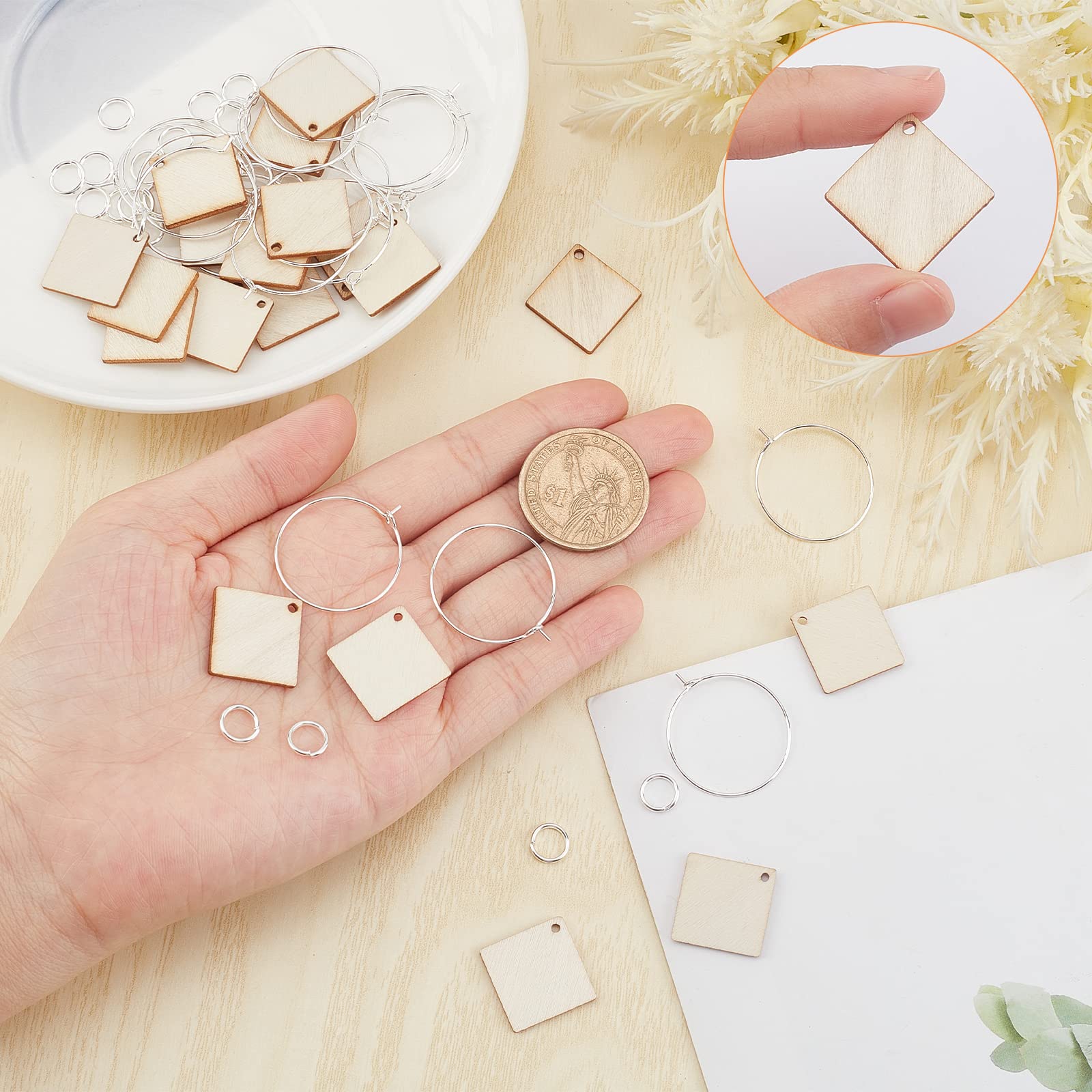 52 pezzi Segnabicchieri Charms per Bicchiere di Vino, Strumenti Musicali Calice Marcatori di Bevande Tag con Fibbia per Cocktail Champagne Festa Di Degustazione Favori Forniture Decorative Regali