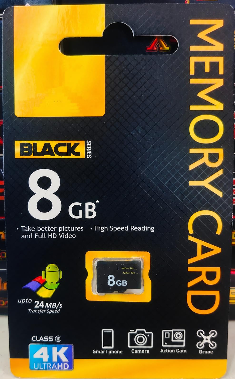 EramAh 8GB Micro SD Memory Card | Class 10 High Speed TF Card | Up to 24MB/s Data Transfer | Compatible with Android Smartphone, CCTV Camera, Digital Camera, Dash Cam, Tablet & MP3 Player-image-46