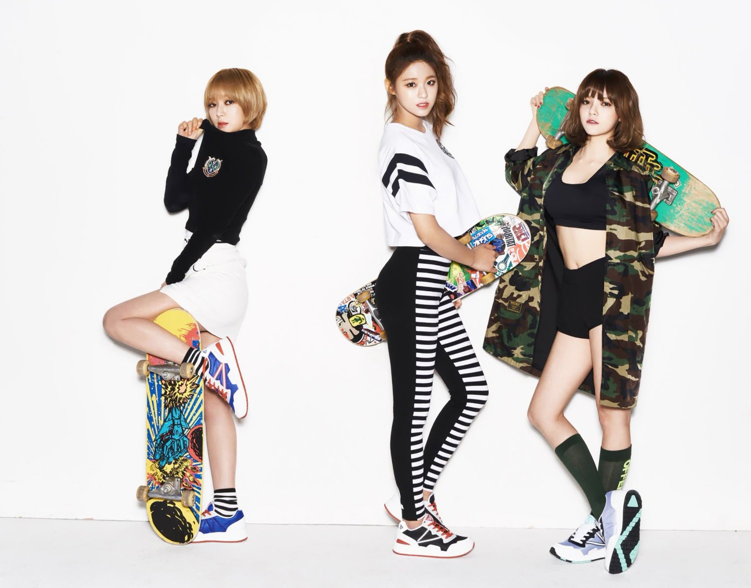 AOA KPOP Posters KOREA Girl Group Generic Fabric Silk Poster Prints 26x20" AOA5