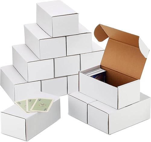 Miniatura 9 de 30 unidades de 400 unidades de cajas de almacenamiento de tarjetas de intercambio de cartón, caja de almacenamiento de tarjetas de béisbol