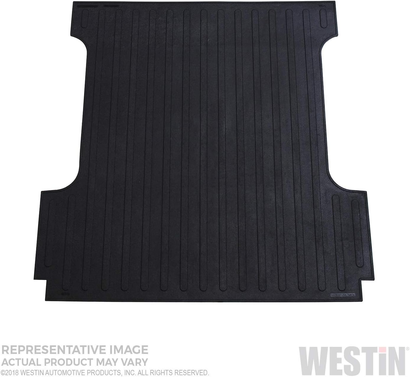 Westin 50-6425 Black Rubber Truck Bed Mat fits 2019-2023 Ram 1500 (5'7" Bed) (Excl. Ram 1500 Classic)