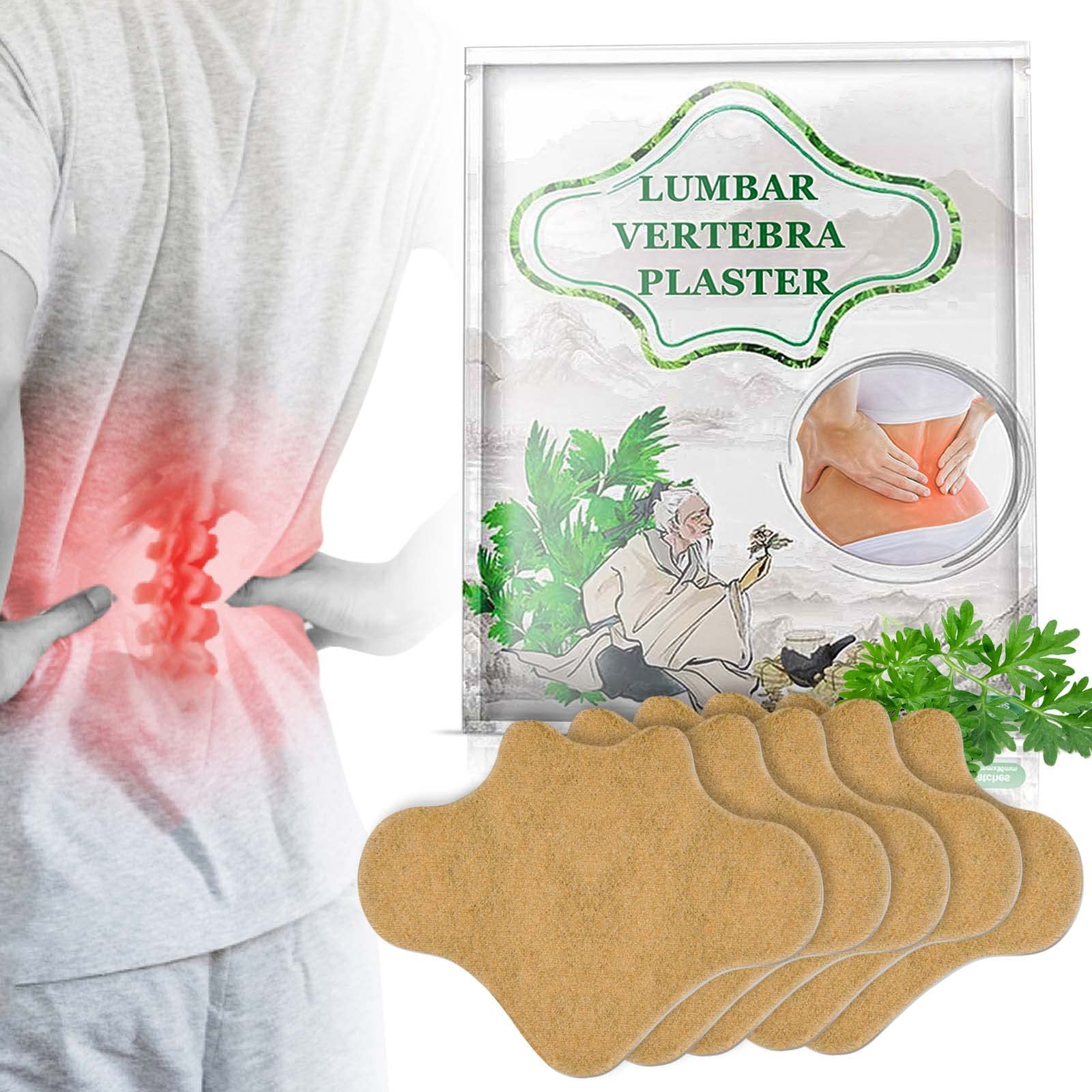 Pain Relief Patches 12pcs, Warming Knee Pain Relief Herbal Plaster, 24 Hour Arthritis Pain Patches for Muscle Soreness and Back Neck Shoulder Knee Pain