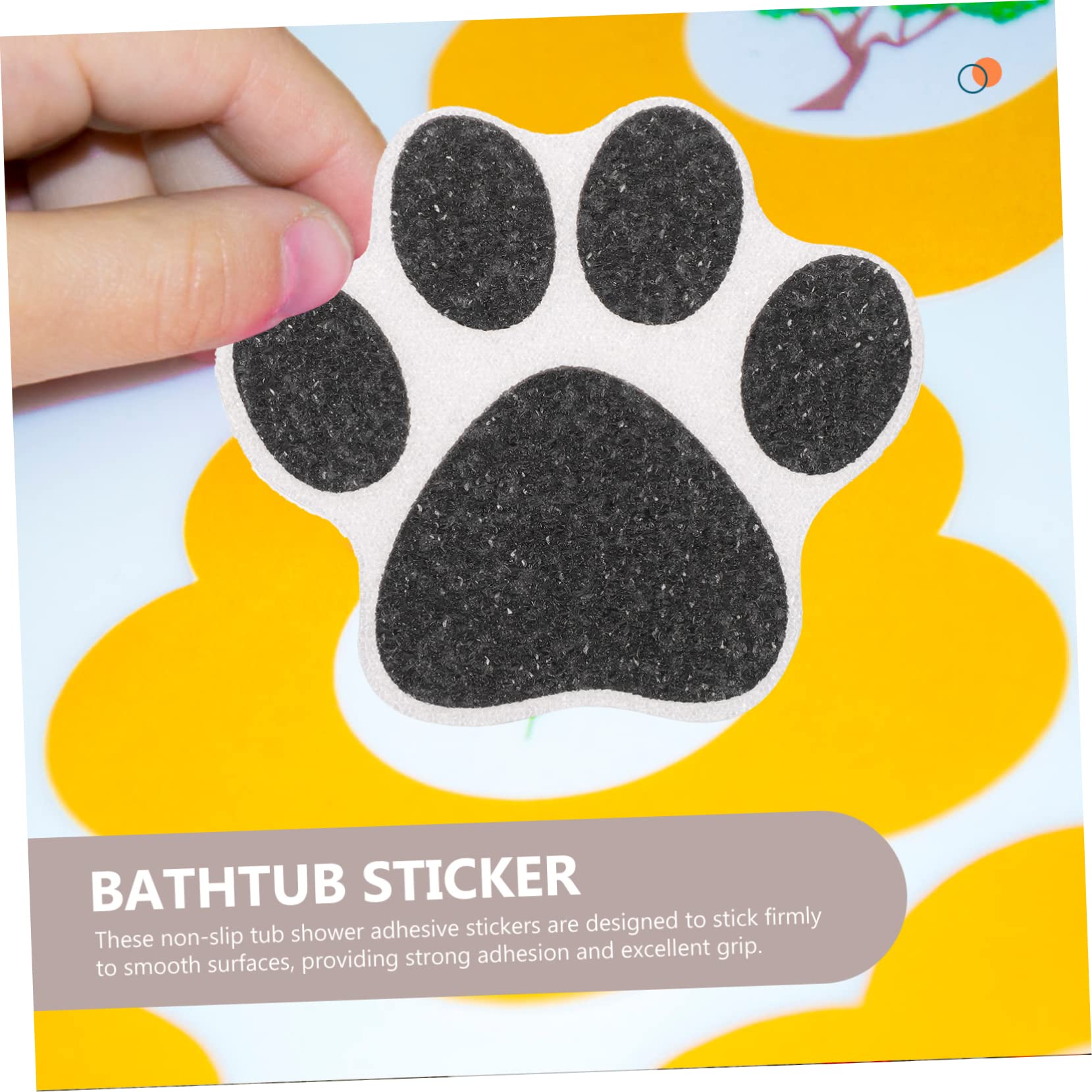 MAGICLULU 50stücke rutschfeste Pfoten-Sticker Für Und Antirutsch-Aufkleber Für Badezimmer Küche Und Treppen Dekorativ Und Für Oberflächen