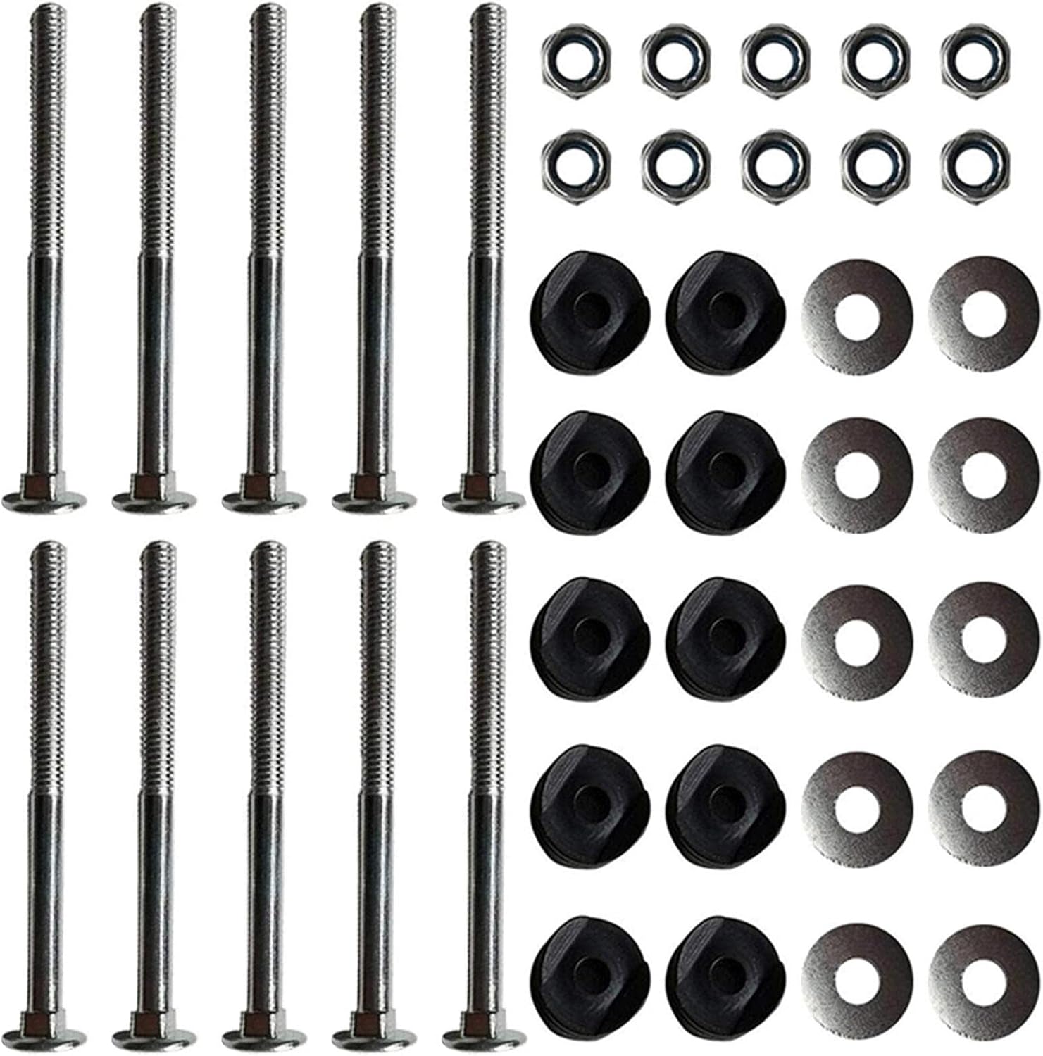 10PCS Trampoline Screws Trampoline Parts Galvanized