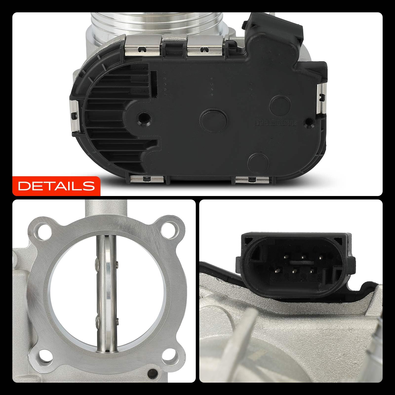 Frankberg Cuerpo de aceleración 0280750520 | Compatible con: S80 II 124, V40 Hatchback 525, S40 II 544, V70 II 285, XC60 156, V50 545, C30 533, V70 III 135