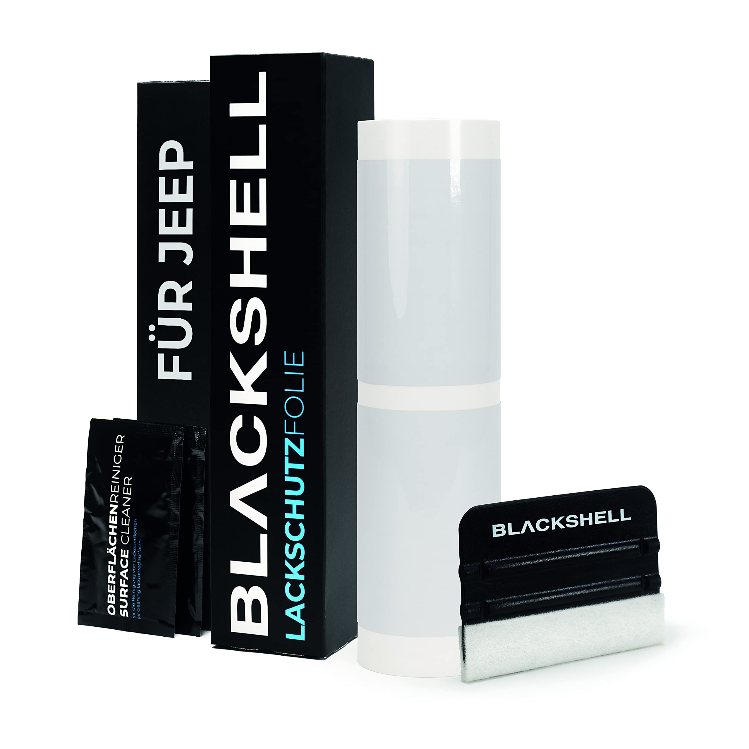 Blackshell® Lackschutzfolie Passend Für Jeep Grand Cherokee | Typ WK2 | Bj. 2010-2017 Transparent - Passgenaue Einstiegsleistenschutz Folie Inkl. Set Für Folierung