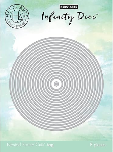 Miniatura 6 de Hero Arts DI337 Infinity Dies, anidación ovalada infinita
