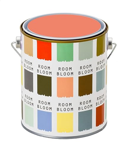 ニッペ 水性塗料(室内 壁用 内装 ペンキ) ROOMBLOOM Matte 1kg カラー:chance(ピンク オレンジがかったピンク) 日本製 4580535473365