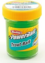 Berkley PowerBait® Forellenköder - Duftender schwimmender Teigköder für Angler zum Forellenfischen, Langlebige Formel, leicht zu Formen und zu gestalten, Mehrere Farben und fischanziehender Duft
