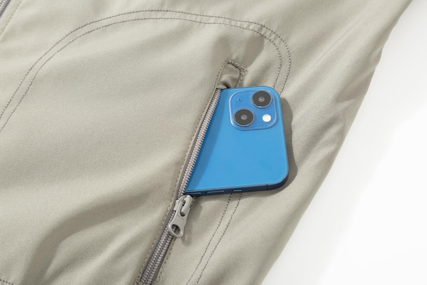 TLZC Men's Fashion Bomber Jacket Lightweight Track Windbreaker Jackets Outdoor Golf Windproof Coat - Image 5